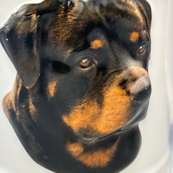 XPRES Best Friends Originals Rottweiler Dog Mug Augello 3D Vintage 1999 Cup - Picture 10 of 10